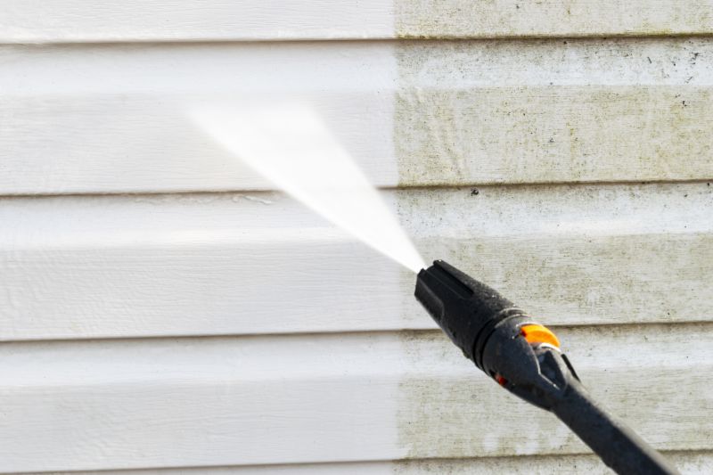 Aluminum Siding Power Washing