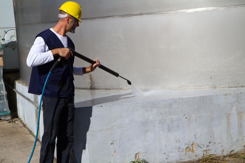 Powerwashing Equipment in Action