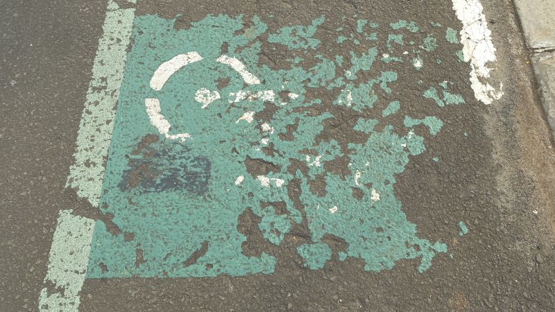 Sidewalk Stain Removal