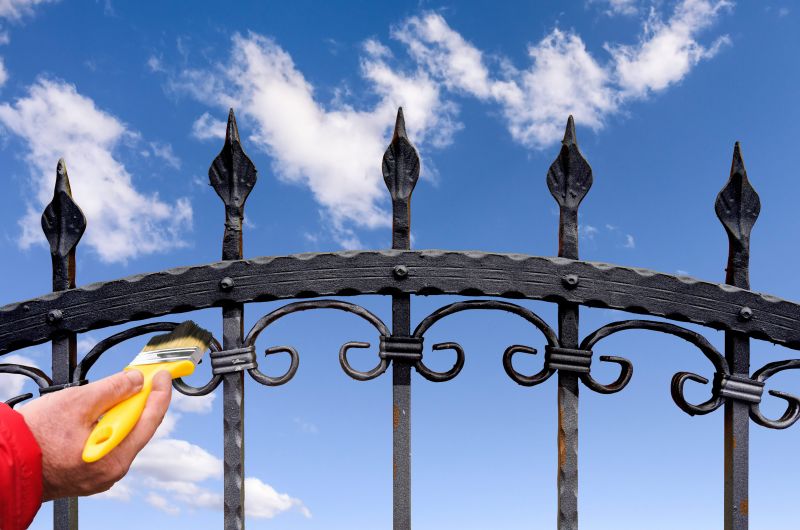 Wrought Iron Fence Cleaning
